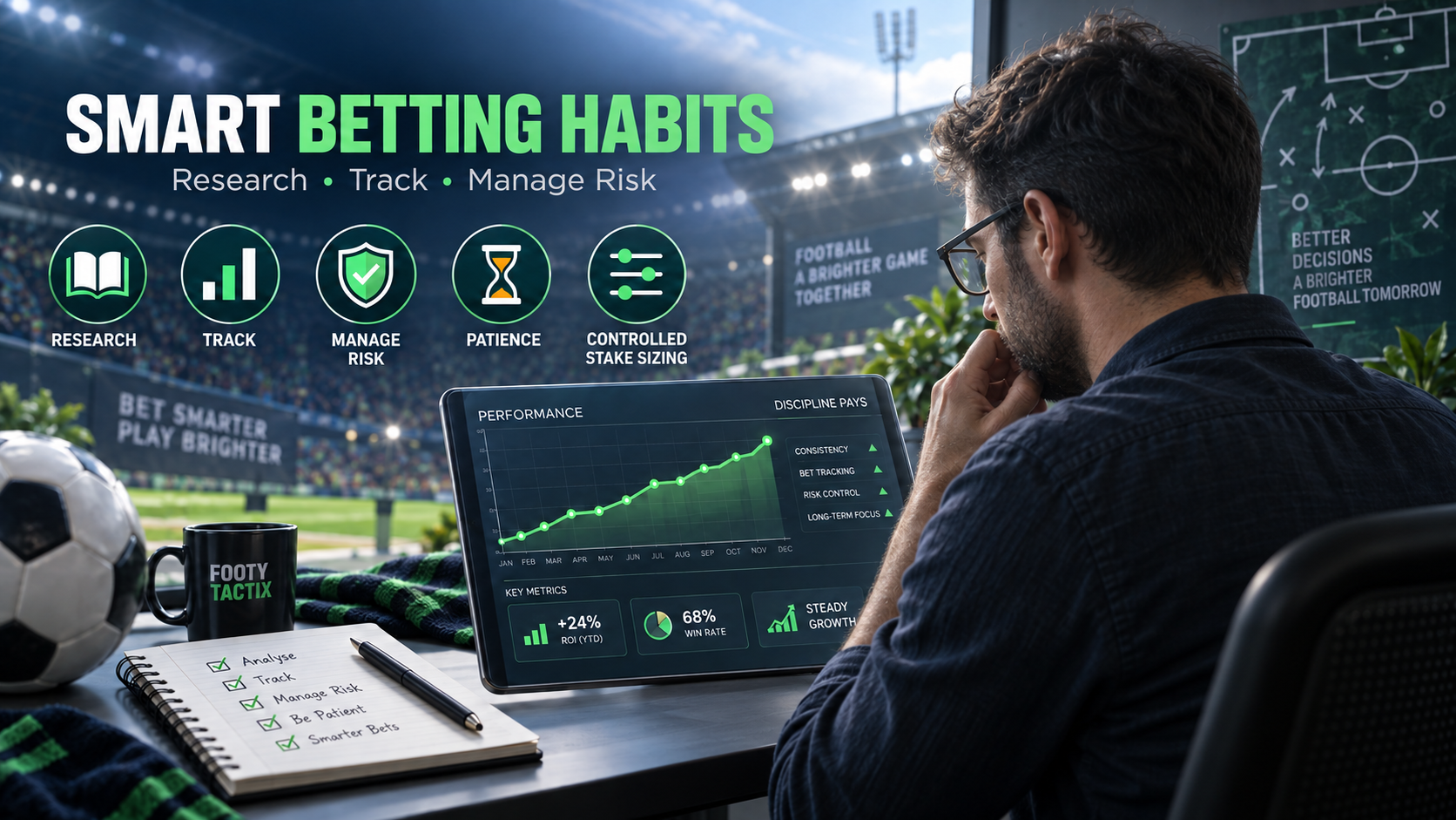 How to Bet on Football Matches: Strategy, Research and Bankroll Management