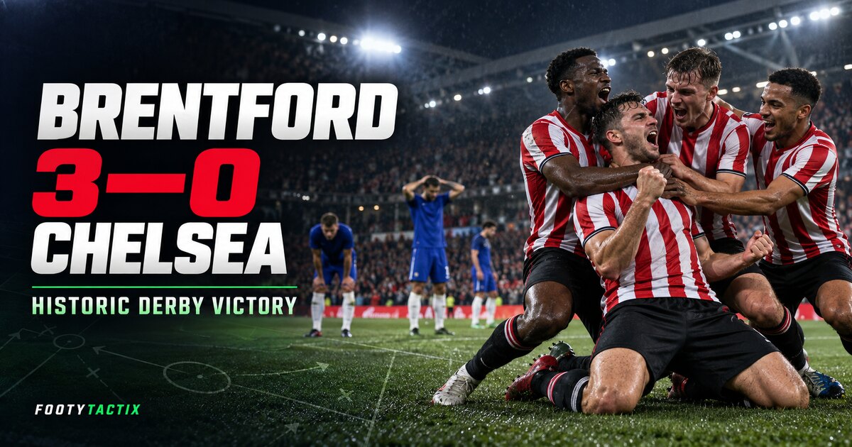 Brentford 3–0 Chelsea: Bees Stun Blues in Historic Derby Victory